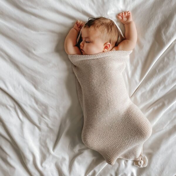 Sac de couchage bébé en laine mérinos