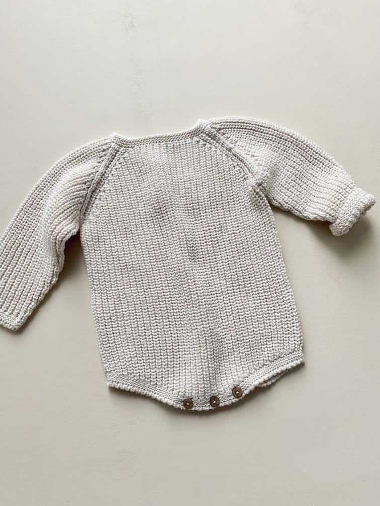 barboteuse-bebe-maille-gaufrée-cream-li-and-me-sundays-kids-store-2