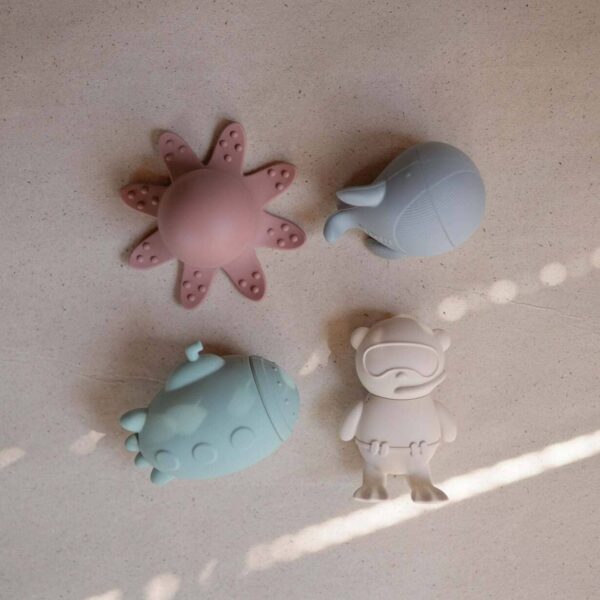 Jouets de bain bébé animaux  Nude - Léo et Léa - Sundays Kids Store