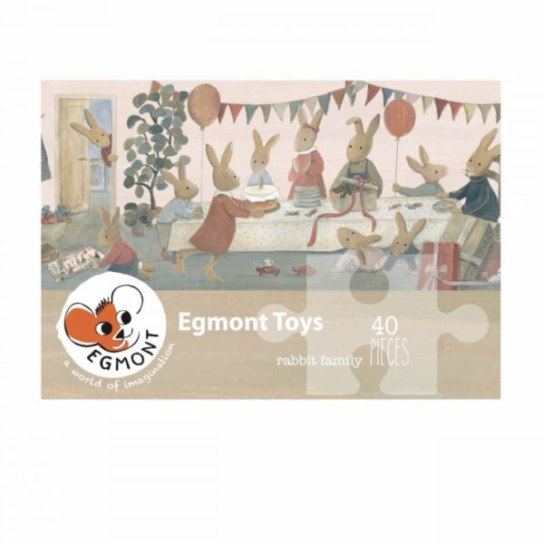 Puzzle géant  Famille Lapin - Egmont toys - Sundays Kids Store