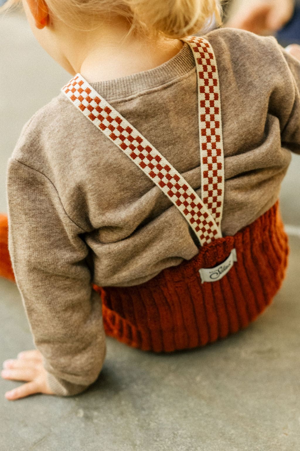 collants-silly-silas-teddy-granny-damier-cinammon-sundays-kids-store-2