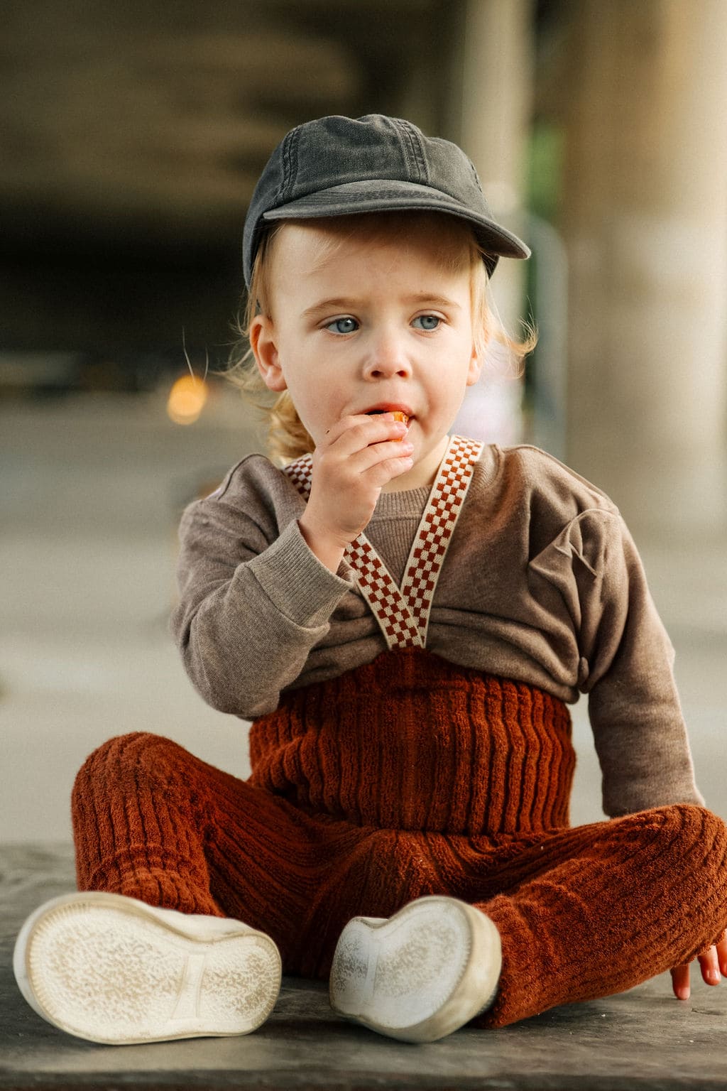 collants-silly-silas-teddy-granny-damier-cinammon-sundays-kids-store-4