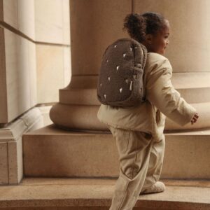 Petit sac à dos enfant Teddy Heart | Brown - Studio Noos