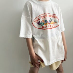 Tshirt enfant oversize blanc | Fresh market