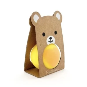 Balle rebondissante | Coeur jaune - Ratatam