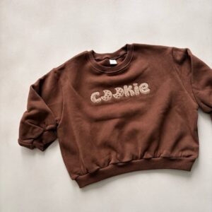 Sweat enfant oversize mixte | Cookie