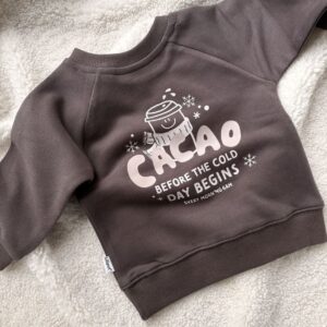 Sweat bébé hiver | Cacao