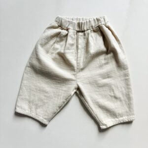 Pantalon coupe ballon enfant | Beige