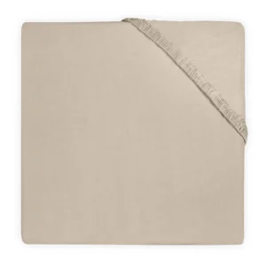 Drap housse lit bébé 60x120 cm | Nougat - Jollein